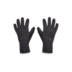 Rękawiczki męskie Under Armour Storm Fleece Gloves Czarne Czarne. Czarne rękawiczki męskie Under Armour, bez wzorów, z materiału. Za 231.99 zł.