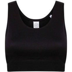Modny Top Damski / Damski. Białe topy damskie SKINNI FIT, xs, bez wzorów, bez ramiączek. Za 76.99 zł.