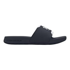 Klapki damskie Under Armour Ignite Select. Czarne klapki damskie Under Armour, bez wzorów, bez obcasa. Za 99.99 zł.