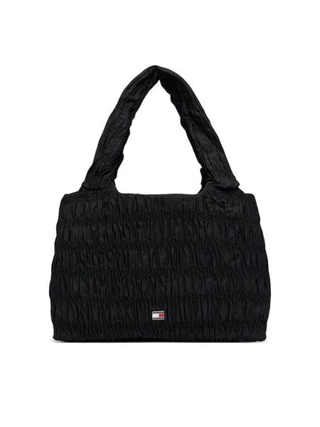 Tommy Jeans Torebka Tjw Urban AW0AW19076 Czarny. Czarne torebki klasyczne damskie Tommy Jeans, bez wzorów, z jeansu, bez dodatków. Za 569.99 zł.