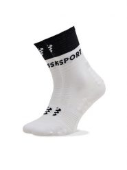 Compressport Skarpety długie Mid Compression V 2.0 SQTU3540002 Biały. Białe skarpetki męskie Compressport, bez wzorów, z syntetyku. Za 129.99 zł.