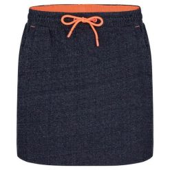Damska spódnica pętelkowa Edena Blue. Niebieskie spódniczki damskie LOOP, bez wzorów, sportowe, sportowe. Za 160.99 zł.