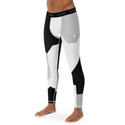 Legginsy termoaktywne do sportów zimowych męskie SIROKO Bansko. Czarne bielizna termoaktywna męska SIROKO, m, bez wzorów, z elastanu. W wyprzedaży za 127.00 zł.