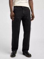 MĘSKIE SPODNIE LEE DOUBLE KNEE CARPENTER NO BREAK 112370735. Spodnie materiałowe męskie Lee, bez wzorów, z jeansu. Za 219.99 zł.