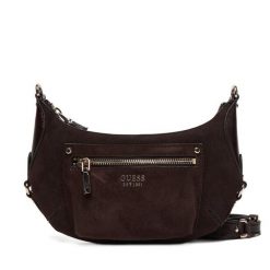 Torebka Guess. Brązowe torebki klasyczne damskie Guess, z aplikacjami, bez dodatków. Za 589.99 zł.