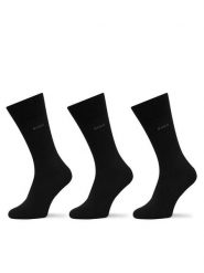 BOSS Skarpety długie 50469839 Granatowy. Niebieskie skarpetki męskie Boss, bez wzorów, z bawełny. Za 89.99 zł.