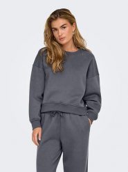 ONLY Bluza w kolorze granatowym rozmiar: L. Niebieskie bluzy bez kaptura damskie Only, l. Za 56.53 zł.