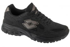 Buty męskie sportowe Lotto FLOWTIV. Czarne buty fitness męskie Lotto, trekkingowe. Za 158.00 zł.