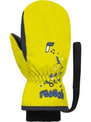 Reusch Rękawiczki funkcyjne "Reusch Kids" w kolorze żółtym rozmiar: 0/1. Żółte rękawiczki dziecięce REUSCH, z polaru, bez ramiączek. Za 56.12 zł.