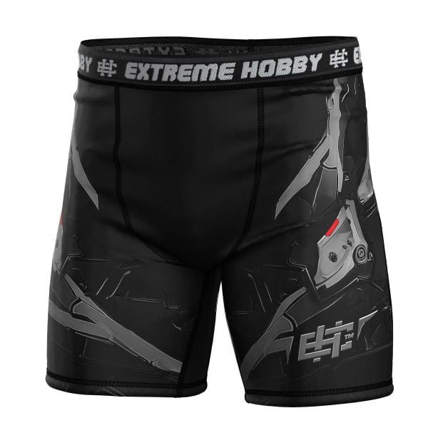 Spodenki Vale Tudo do MMA męskie EXTREME HOBBY IRON FORCE. Białe szorty męskie EXTREME HOBBY, z elastanu, bez kołnierzyka. Za 179.00 zł.