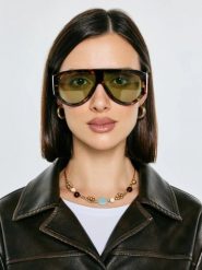 Okulary przeciwsłoneczne damskie brązowe Soreli 803. Brązowe okulary przeciwsłoneczne damskie Big Star. Za 79.99 zł.