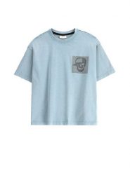Coccodrillo T-Shirt WC5143205SBJ Niebieski Regular Fit. Niebieskie t-shirty chłopięce COCCODRILLO, bez wzorów, z bawełny, bez ramiączek. Za 39.99 zł.