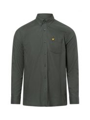 Lyle & Scott koszula casual Mężczyźni Regular Fit Bawełna zielony, S. Zielone koszule męskie Lyle & Scott, m, bez wzorów, z bawełny, bez kołnierzyka, bez ramiączek. Za 379.95 zł.