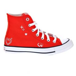 Trampki damskie Converse Chuck Taylor All Star Y2K Heart. Czerwone trampki i tenisówki damskie Converse, bez wzorów. Za 229.99 zł.