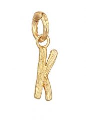 Elli Damska zawieszka Litera K Organic Look w pozłacanym srebrze próby 925 Sterling Silver Kolczyki koła 1 ct Damski. Szare kolczyki damskie Elli, pozłacane. Za 158.99 zł.