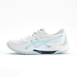 Second Life - Buty do sportów halowych damskie ASICS Gel... - Stan Doskonały. Buty sportowe na co dzień damskie Asics, bez wzorów, z materiału, na fitness i siłownię. Za 228.99 zł.
