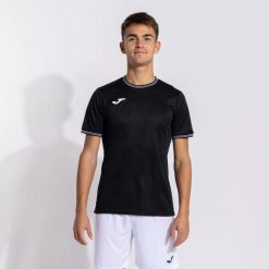 Koszulka Joma Toletum V. Czarne t-shirty sportowe męskie Joma, l, bez ramiączek, do piłki nożnej. Za 258.00 zł.