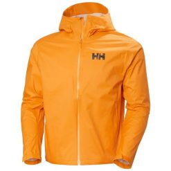 Kurtka wodoodporna Helly Hansen Loke Terra. Brązowe kurtki męskie Helly Hansen, m, bez wzorów, z materiału, klasyczne, bez kaptura. Za 691.00 zł.