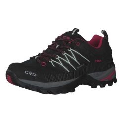 Buty trekkingowe damskie CMP Rigel Low WP. Czarne obuwie trekkingowe damskie CMP. Za 329.99 zł.