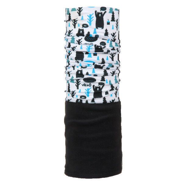 Komin na szyję turystyczny dla dzieci Vikig Polartec Outside. Białe szaliki dziecięce VIKING, bez ramiączek. Za 59.90 zł.