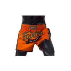 Spodenki Muay Thai Fairtex BS1705 L. Brązowe szorty męskie FAIRTEX, bez kołnierzyka. Za 279.00 zł.