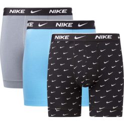 Intimo Boxer Nike Brief 3Pk Dorośli. Niebieskie bokserki męskie Nike, bez wzorów, z bawełny. Za 223.99 zł.
