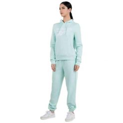 Bluza damska Reebok Identity Big Logo Fleece. Niebieskie bluzy sportowe damskie Reebok, xs, bez wzorów, z bawełny, bez ramiączek, długie, z kapturem. Za 189.99 zł.