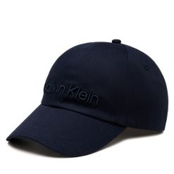 Czapka z daszkiem Calvin Klein. Niebieskie czapki męskie CALVIN KLEIN, bez wzorów. Za 109.99 zł.