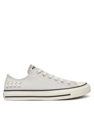 Converse Trampki Chuck Taylor All Star Crafted Laces A12579C Szary. Szare trampki i tenisówki damskie Converse, bez wzorów, z materiału. Za 209.99 zł.