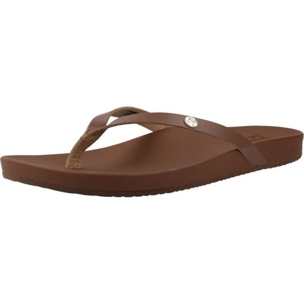 Sandały REEF W VISTA IVY Brązowy. Brązowe sandały damskie Reef, bez wzorów, z materiału, bez obcasa. Za 194.99 zł.