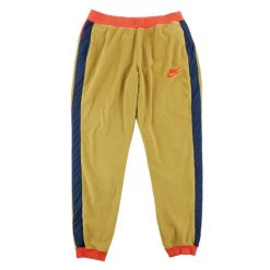 Second life - Nike spodnie dresowe męskie polarowe brązowe - Jak nowy. Brązowe spodnie sportowe męskie Nike, z dresówki. Za 170.36 zł.