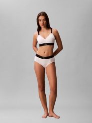 Calvin Klein Biustonosz - usztywniany Kobiety biały, L. Białe biustonosze CALVIN KLEIN, bez wzorów, z dżerseju. Za 169.95 zł.