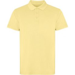 Koszulka Polo Z Krótkim Rękawem Dla Dorosłych Unisex Cobain. Żółte bluzki damskie ROLY, bez wzorów, sportowe, bez kołnierzyka, bez ramiączek. Za 78.99 zł.