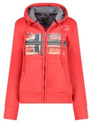 Geographical Norway Bluza "Farlotte" w kolorze czerwonym rozmiar: M. Czerwone bluzy z kapturem damskie Geographical Norway, m. Za 114.45 zł.