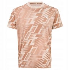 Męska koszulka tenisowa Tecnifibre X-Loop T-Shirt. Brązowe t-shirty męskie TECNIFIBRE, m, bez wzorów, bez kołnierzyka. Za 209.99 zł.