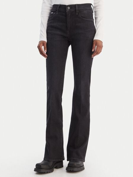 G-Star Raw Jeansy D21290-A634 Czarny Flare Fit. Czarne jeansy damskie G-Star Raw. Za 469.99 zł.