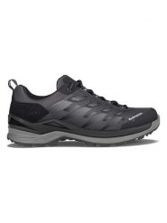 LOWA Buty turystyczne "Ferrox GTX" w kolorze antracytowym rozmiar: 45. Czarne buty trekkingowe męskie Lowa, z gore-texu, bez zapięcia, outdoorowe, gore-tex. Za 483.17 zł.