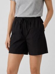 MOSS COPENHAGEN Szorty "Lopi" w kolorze czarnym rozmiar: XS. Czarne szorty damskie MOSS COPENHAGEN, bez wzorów, z podwyższonym stanem. Za 129.95 zł.