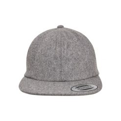 Czapka Flexfit melton. Szare czapki męskie FLEXFIT, bez wzorów. Za 175.50 zł.