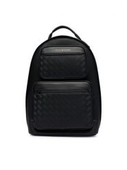 Tommy Hilfiger Plecak Th Modern Monogram Backpack AM0AM14683 Czarny. Czarne plecaki męskie Tommy Hilfiger, bez wzorów, ze skóry. Za 749.99 zł.