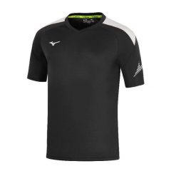 Koszulka Mizuno Team RB. Czarne t-shirty sportowe męskie Mizuno, bez ramiączek, do piłki nożnej. Za 145.50 zł.