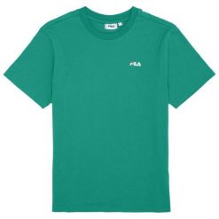 T-shirt Damski Lignano. Zielone t-shirty damskie Fila, bez wzorów, bez kołnierzyka. Za 125.99 zł.