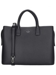 Charm Torebka w kolorze czarnym - 37 x 27 x 17 cm rozmiar: onesize. Czarne torebki klasyczne damskie Charm, bez wzorów, z materiału, bez dodatków. Za 162.49 zł.
