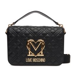 Torebka LOVE MOSCHINO. Czarne listonoszki damskie Love Moschino, bez wzorów, bez dodatków. Za 779.99 zł.