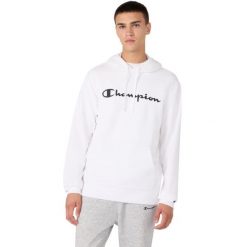 Bluza męska Champion Hooded Sweatshirt 221917. Białe bluzy bez kaptura męskie CHAMPION, m. Za 189.00 zł.