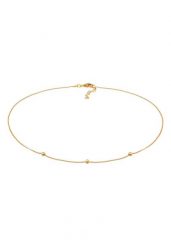 Elli Choker damski z koralików Playful w srebrze próby 925 Sterling Silver Naszyjniki 1 ct Damski. Szare naszyjniki damskie Elli, srebrne. Za 221.39 zł.