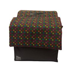 Basil podwójna torba rowerowa 20L szara w kwiaty. Szare torebki klasyczne damskie BASIL, bez wzorów, z poliesteru, bez dodatków. Za 144.75 zł.