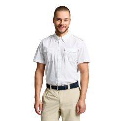 Koszula Jachtowa Slam Deck Dorosłych. Białe koszule męskie SLAM, na zimę, l, bez wzorów, z bawełny, bez kołnierzyka, bez ramiączek. Za 388.99 zł.