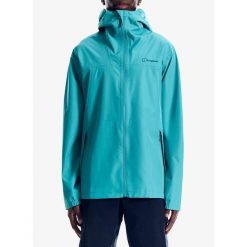Kurtka przeciwdeszczowa męska Berghaus Deluge Pro 3.0 Jkt. Niebieskie kurtki męskie Berghaus, m, bez wzorów, bez kaptura. Za 582.99 zł.