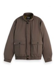 Scotch & Soda Kurtka przejściowa w kolorze ciemnobrązowym rozmiar: XXL. Brązowe kurtki męskie Scotch & Soda, xxl, bez wzorów, bez kaptura. Za 298.67 zł.
